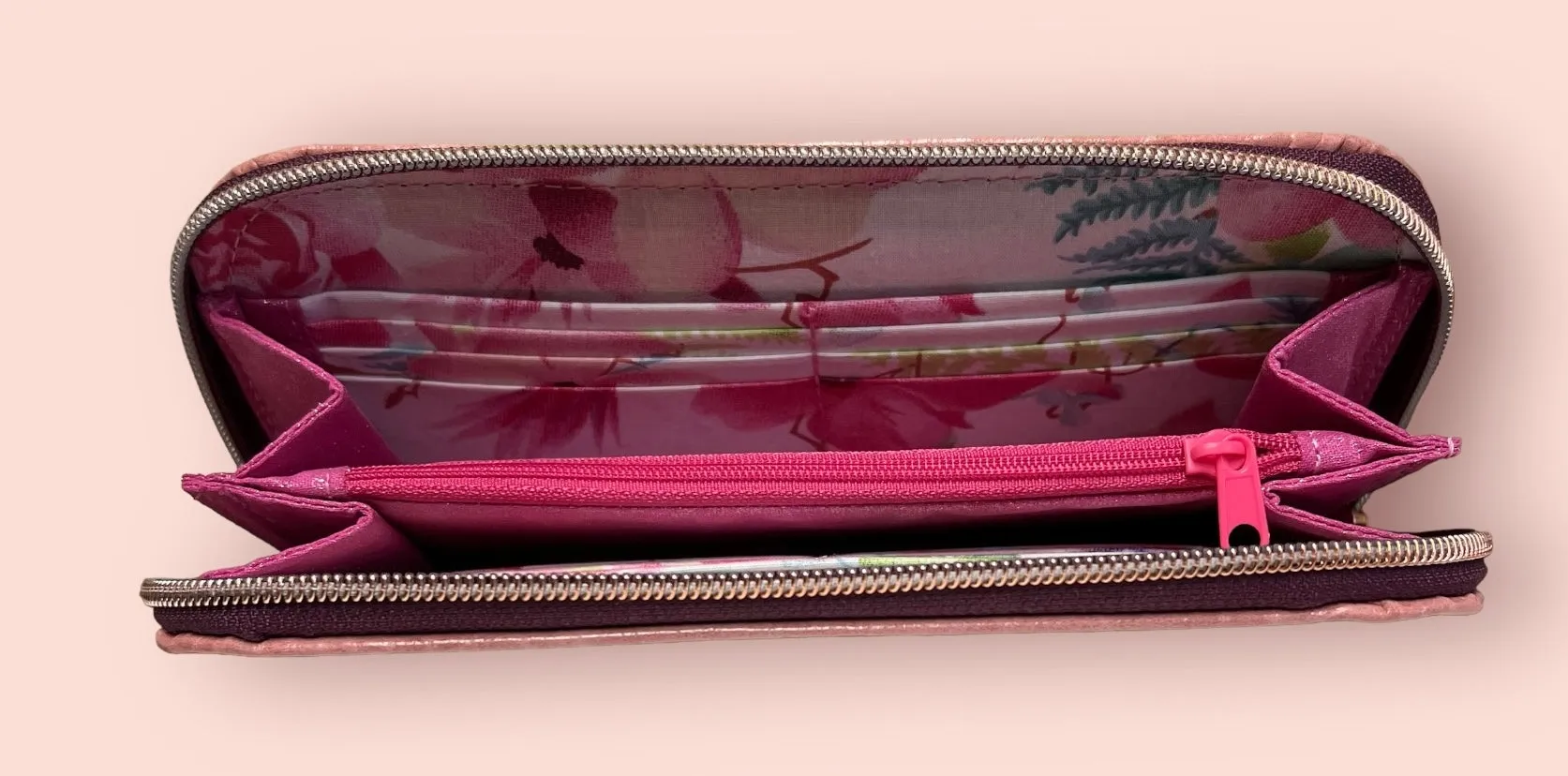 Long Wallet with phone pouch
