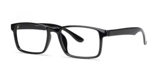 Loris Men's Unbreakable Bendable Rectangular TR90 Eyeglasses, M-310