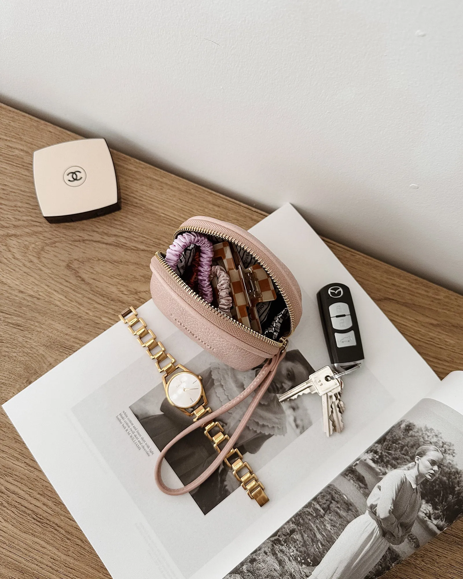 LOUENHIDE PAIGE PURSE - BLUSH