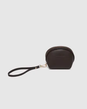 LOUENHIDE PAIGE PURSE - CHOCOLATE