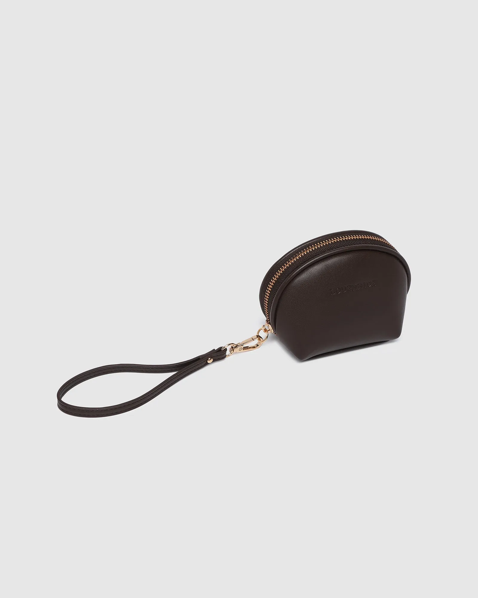 LOUENHIDE PAIGE PURSE - CHOCOLATE