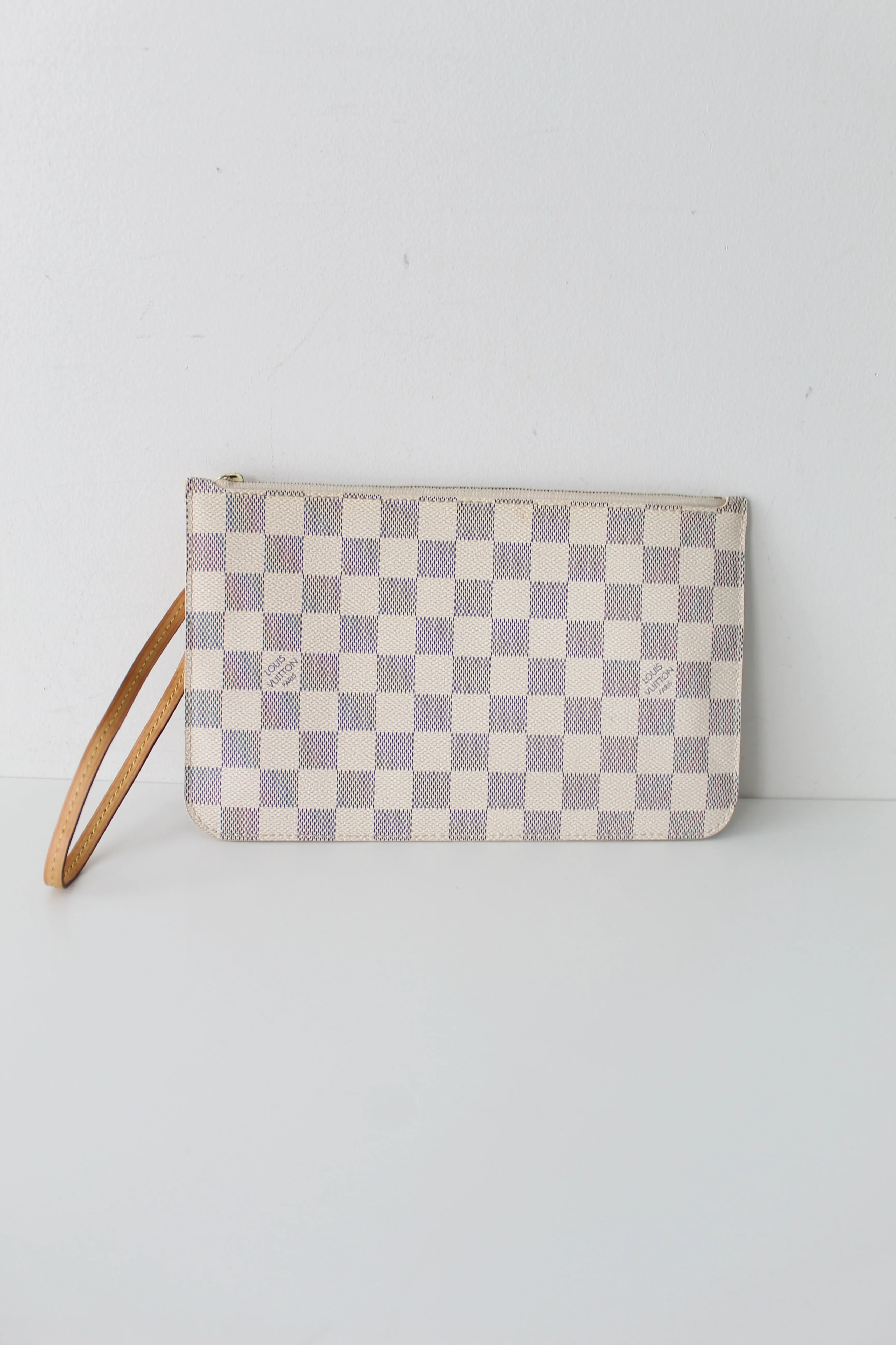 Louis Vuitton Azur Beige Wristlet
