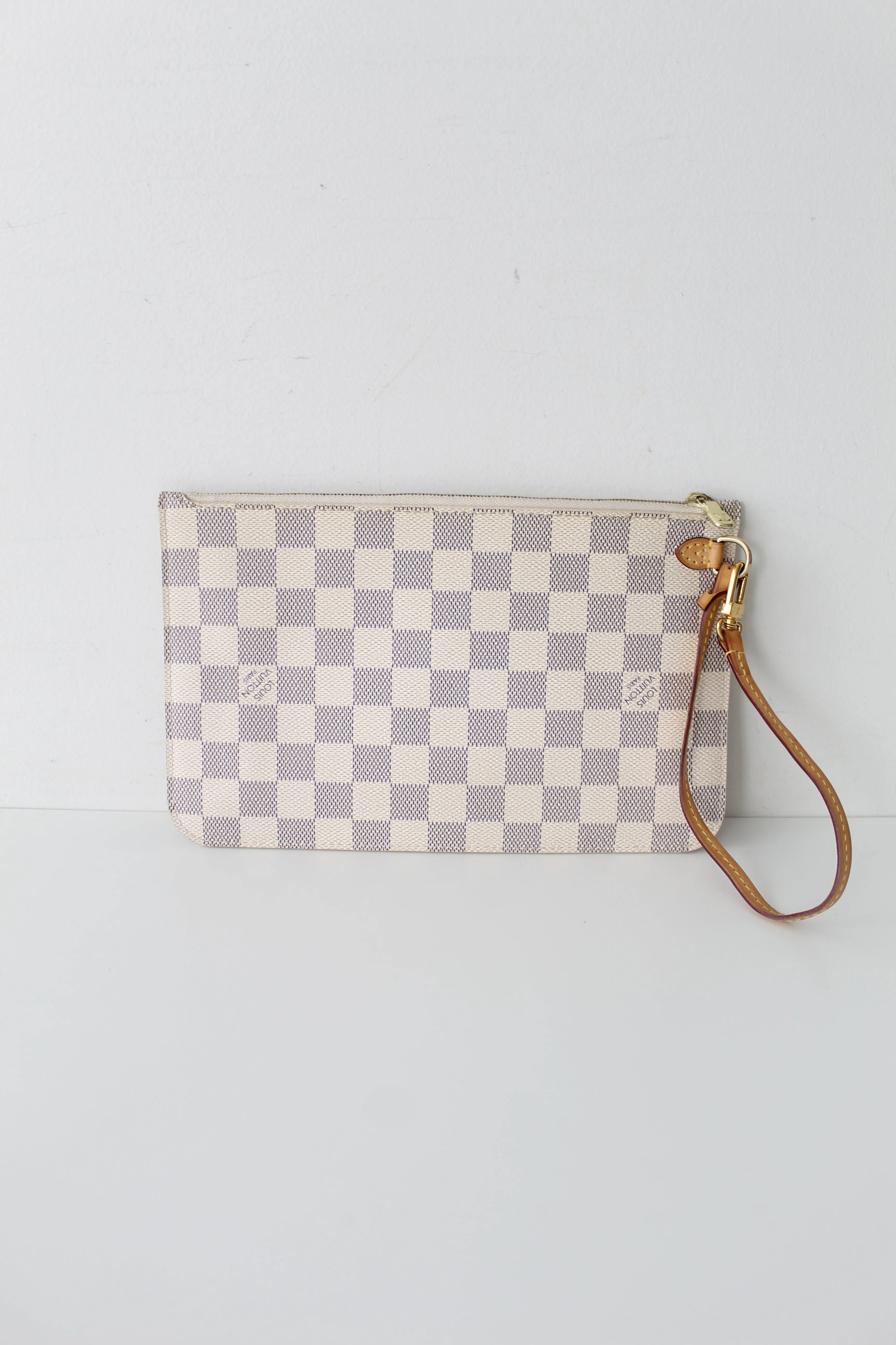 Louis Vuitton Azur Beige Wristlet
