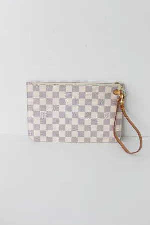 Louis Vuitton Azur Beige Wristlet