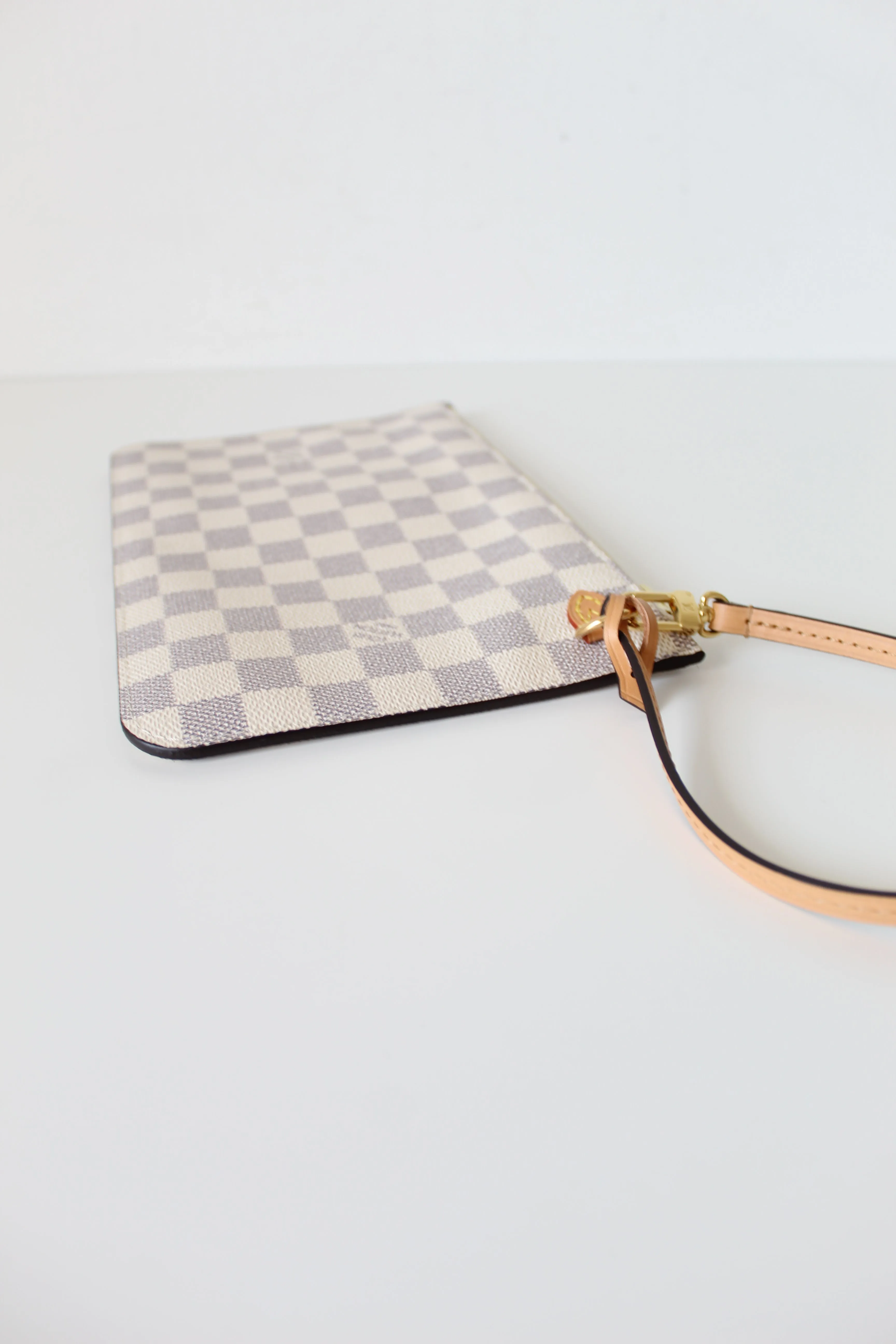 Louis Vuitton Damier Azur Neverfull Pouch
