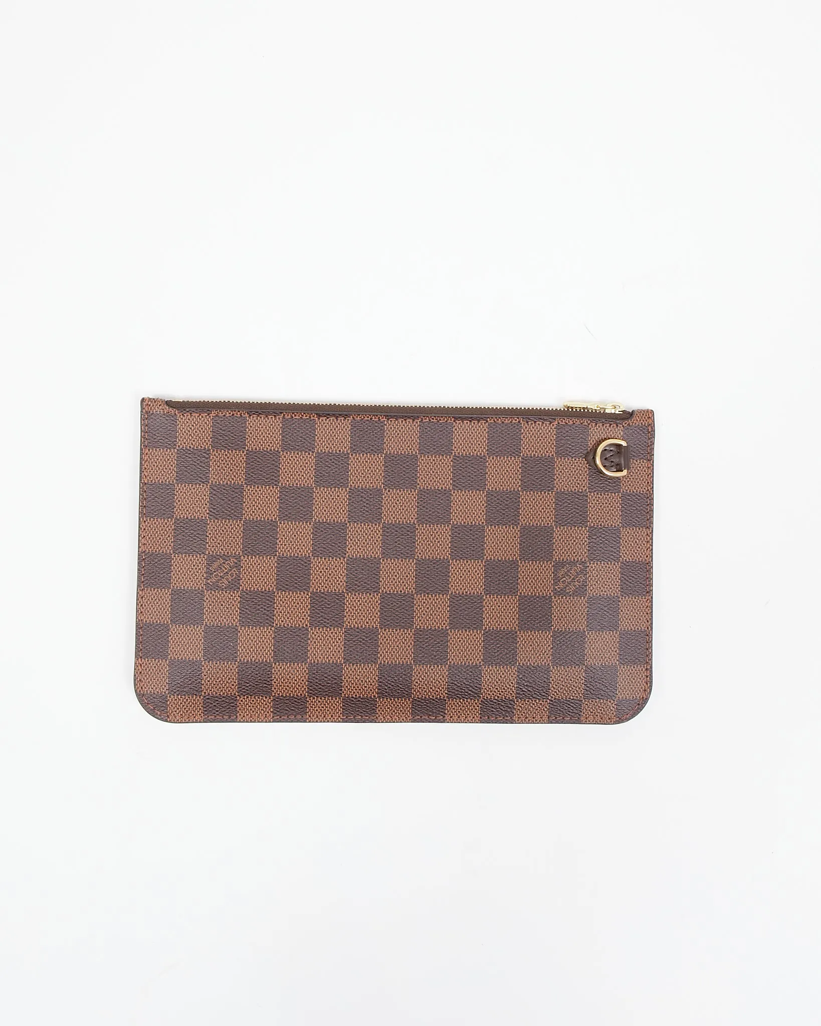 Louis Vuitton Damier Ebene Canvas Pouch (No Wristlet)
