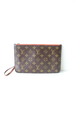 Louis Vuitton Monogram Orange Wristlet