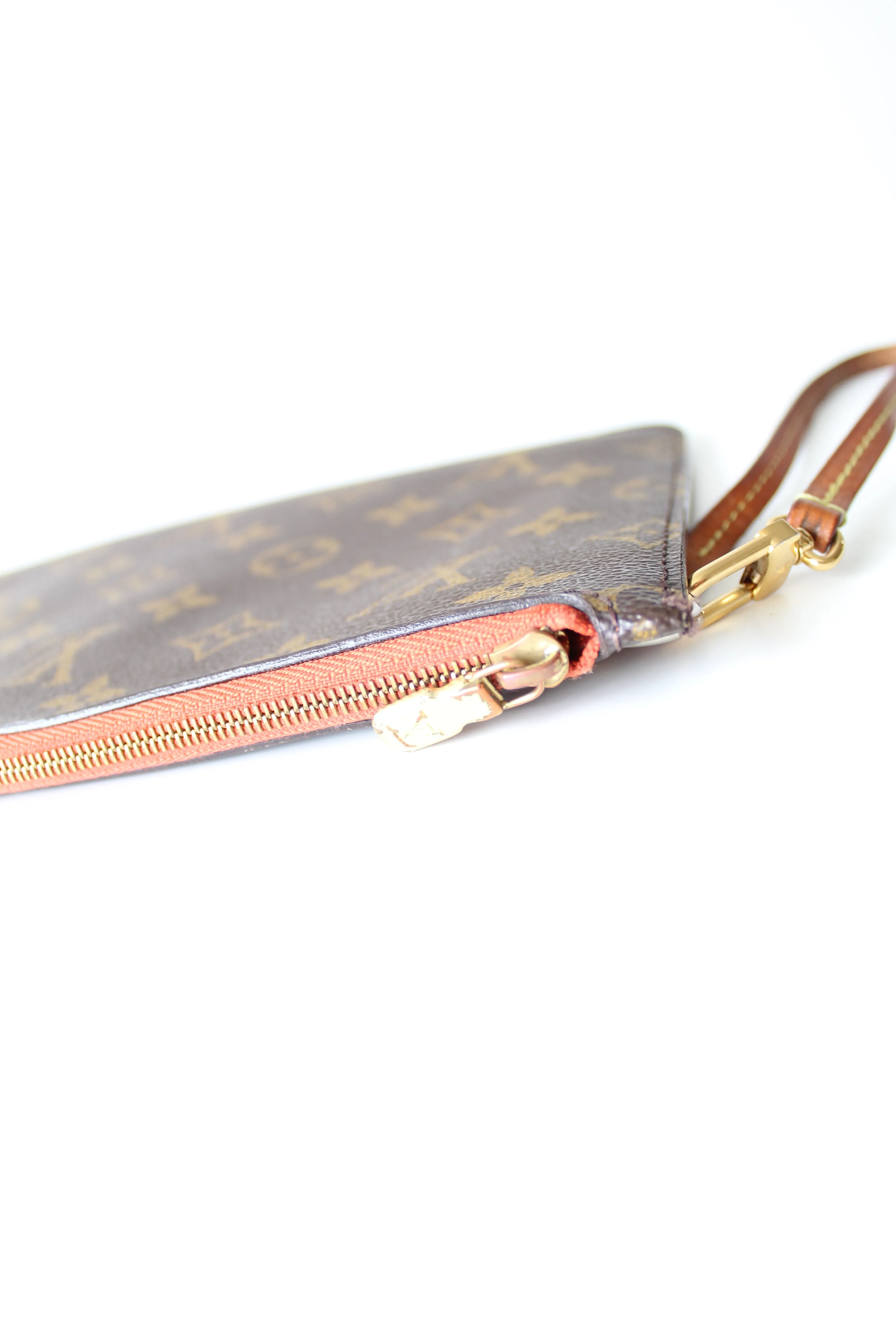 Louis Vuitton Monogram Orange Wristlet