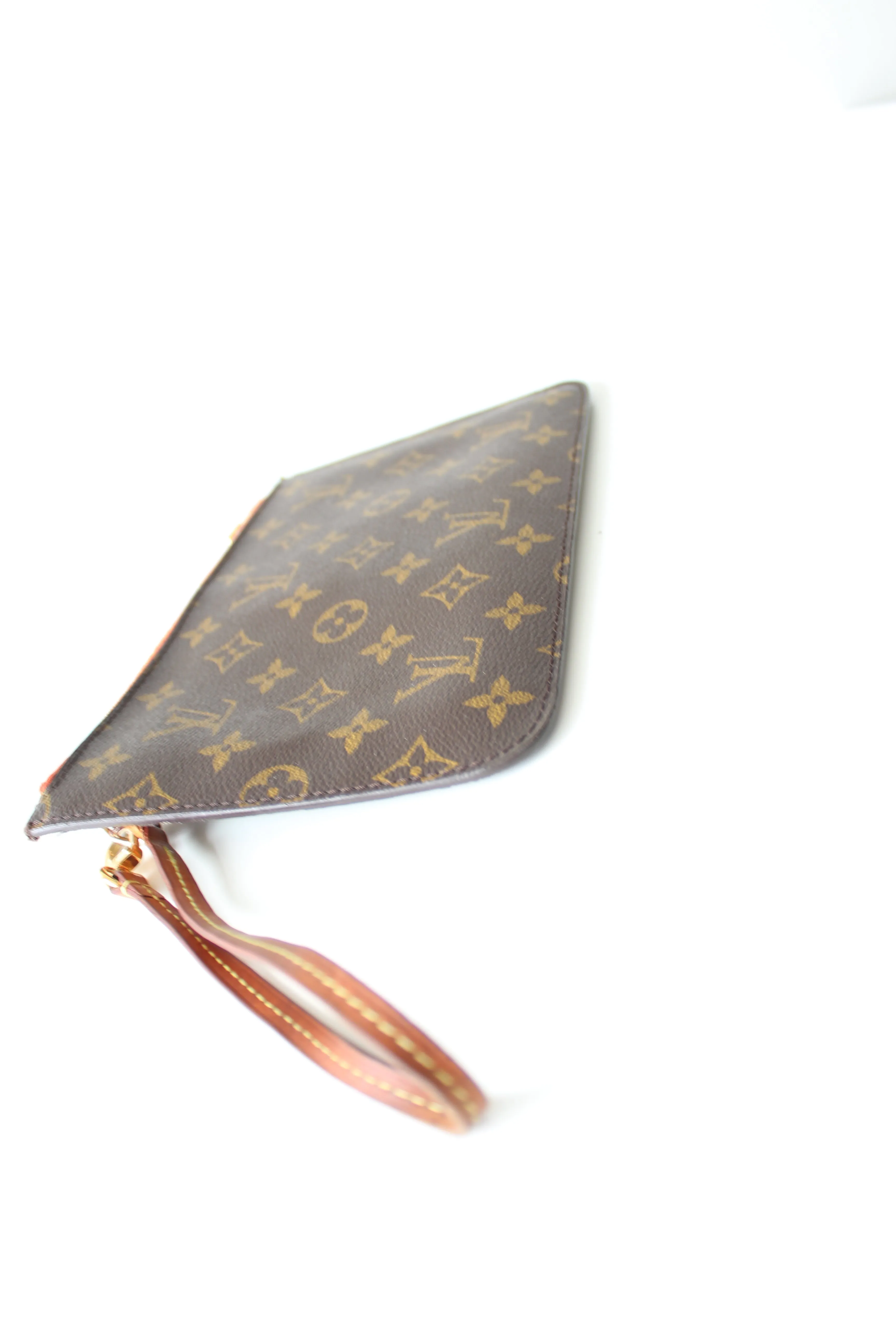 Louis Vuitton Monogram Orange Wristlet
