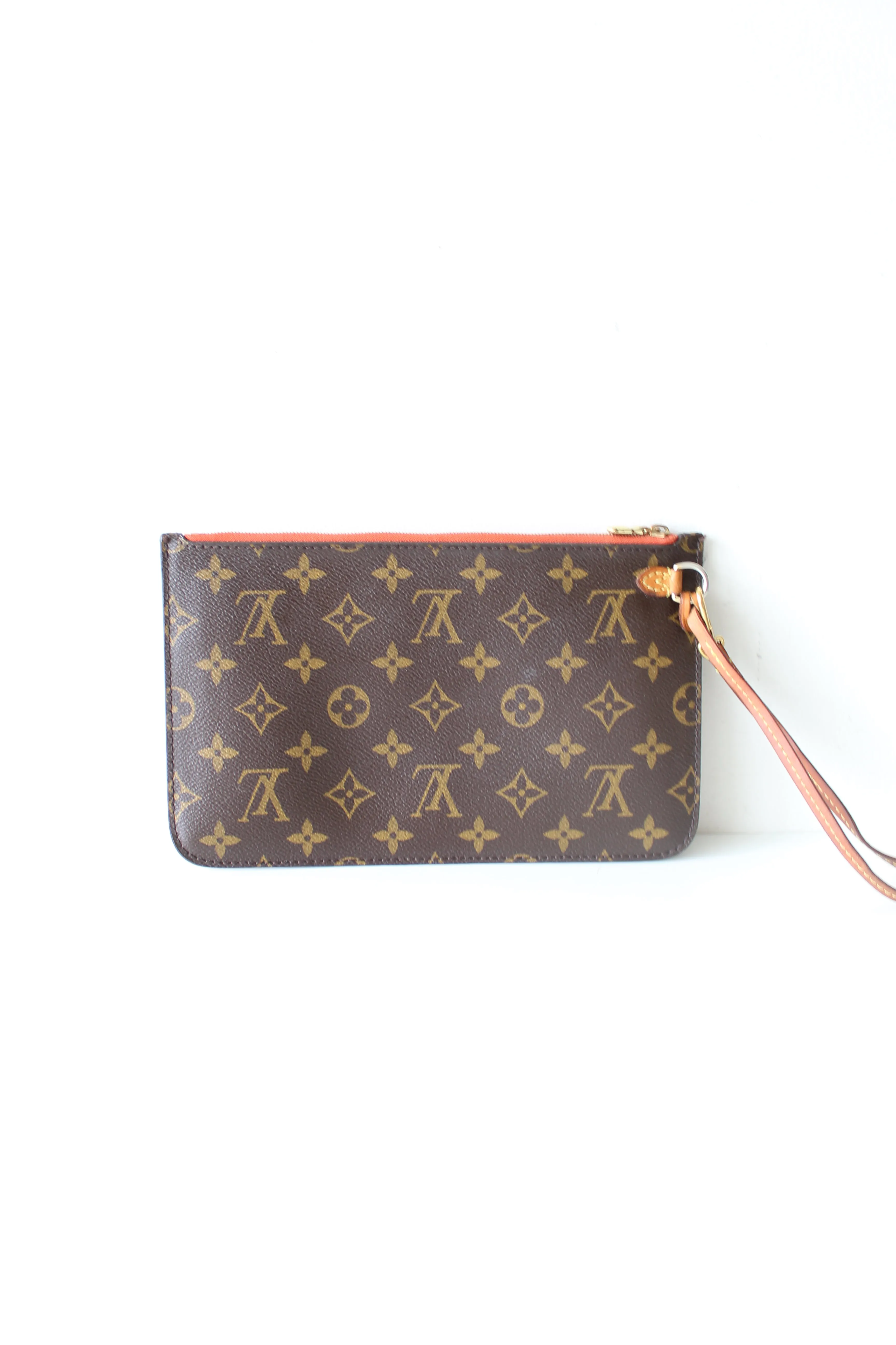 Louis Vuitton Monogram Orange Wristlet