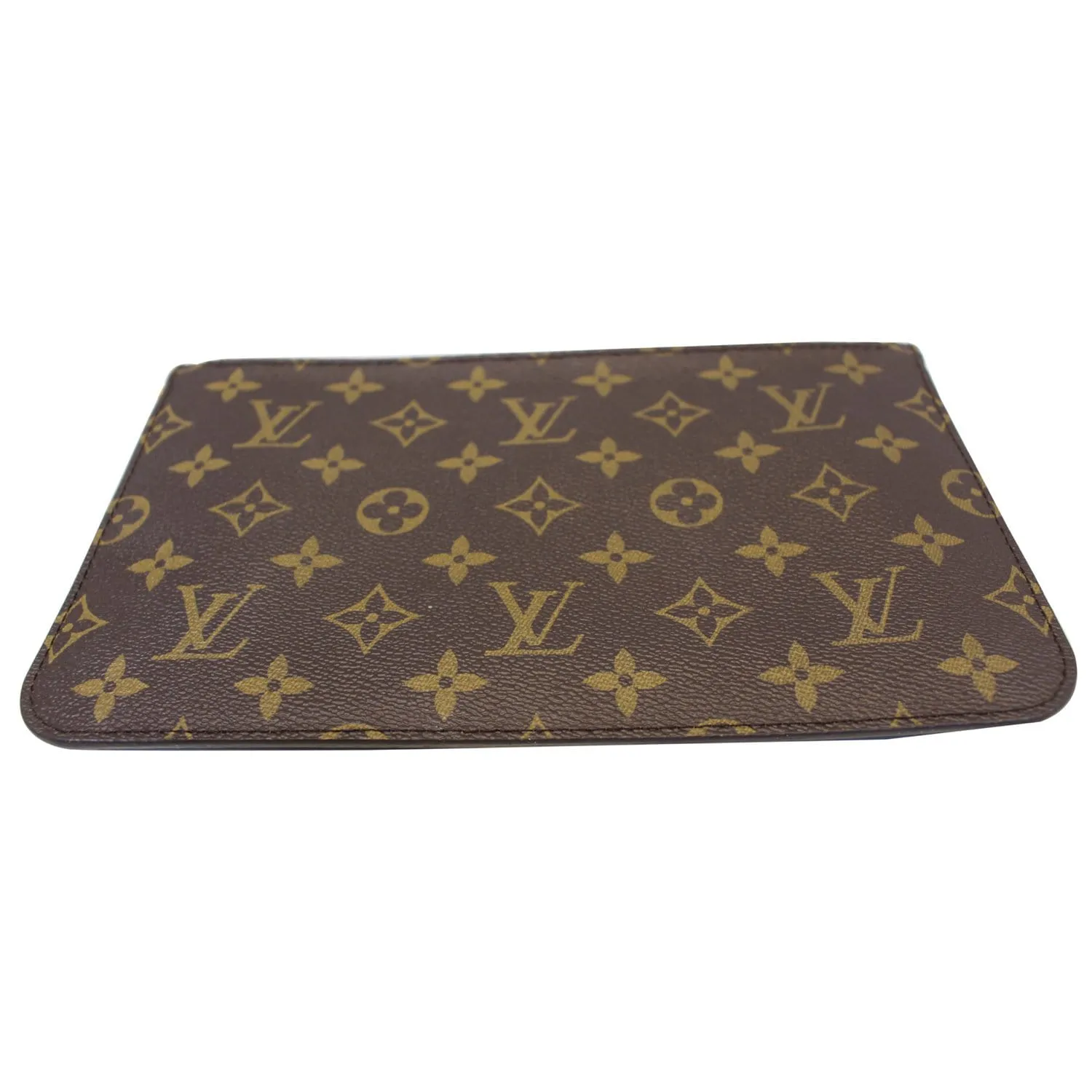 LOUIS VUITTON Pochette Wristlet Pouch Monogram Canvas Neverfull GM