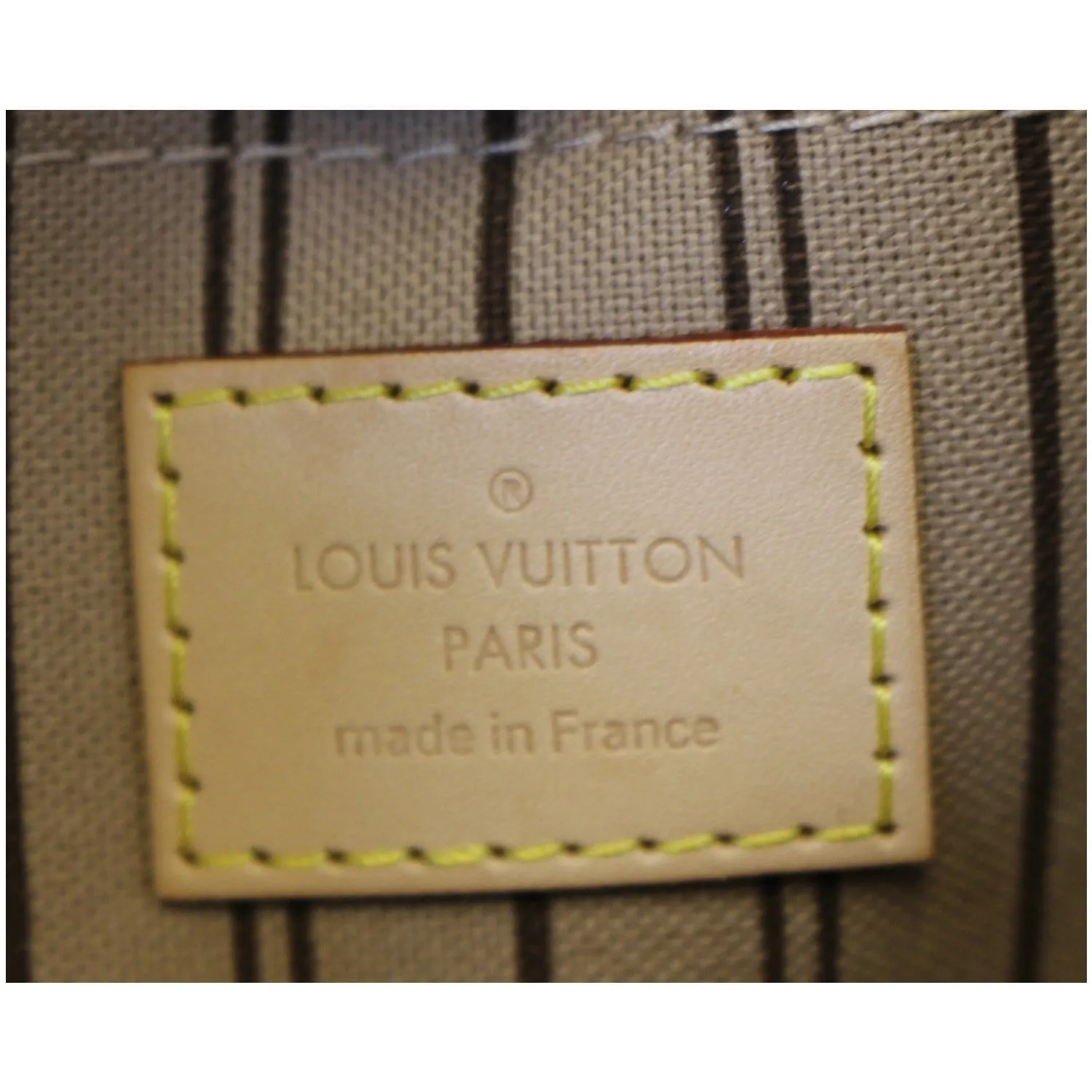LOUIS VUITTON Pochette Wristlet Pouch Monogram Canvas Neverfull GM