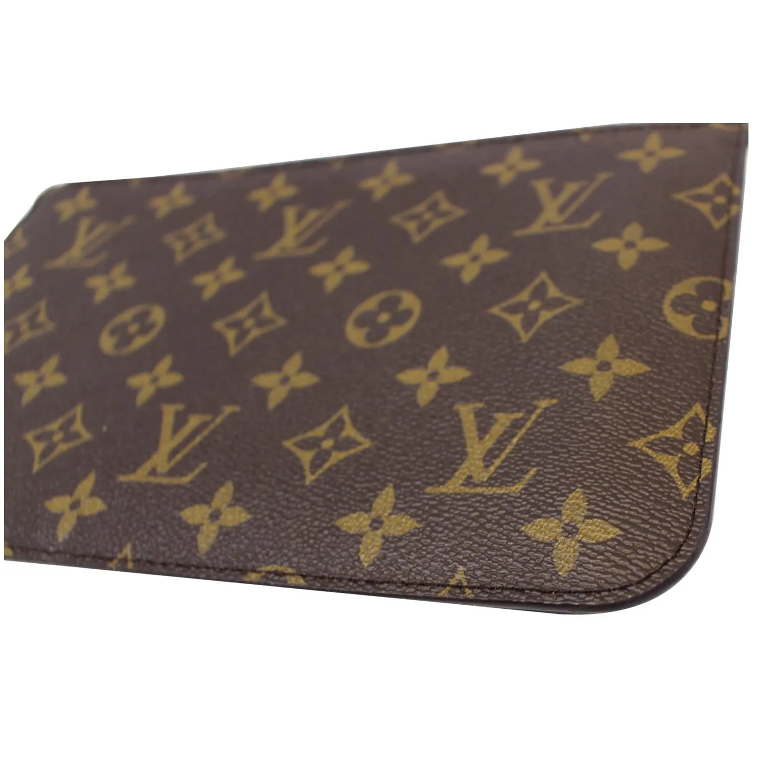 LOUIS VUITTON Pochette Wristlet Pouch Monogram Canvas Neverfull GM