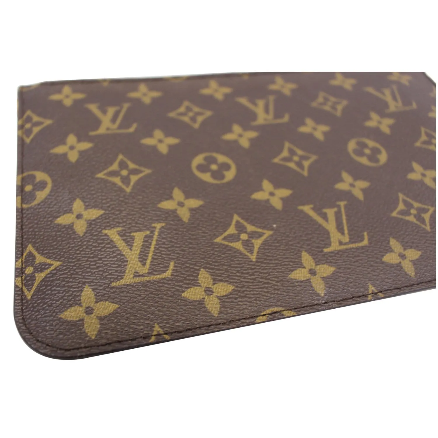 LOUIS VUITTON Pochette Wristlet Pouch Monogram Canvas Neverfull GM