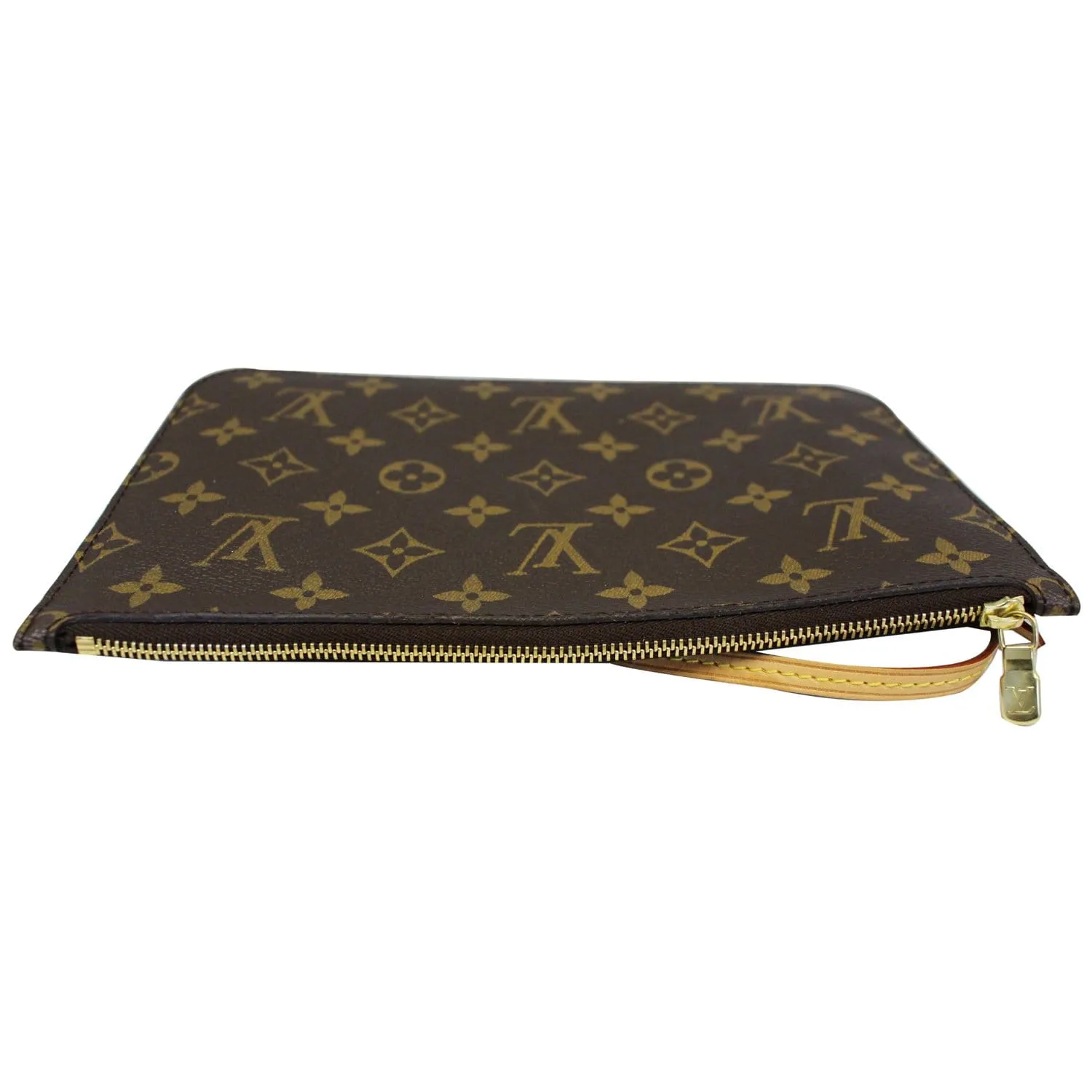 LOUIS VUITTON Pochette Wristlet Pouch Monogram Canvas Neverfull GM