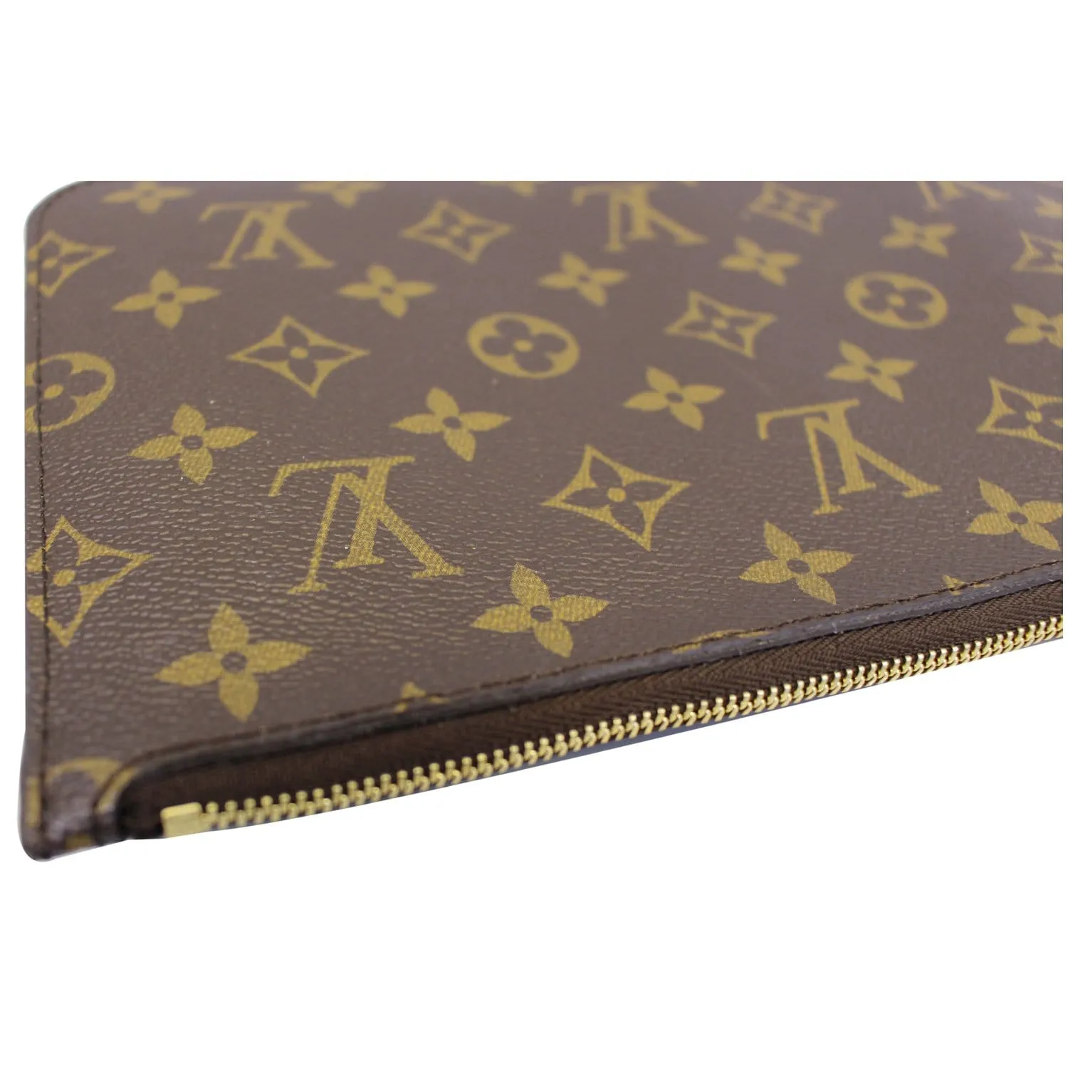LOUIS VUITTON Pochette Wristlet Pouch Monogram Canvas Neverfull GM