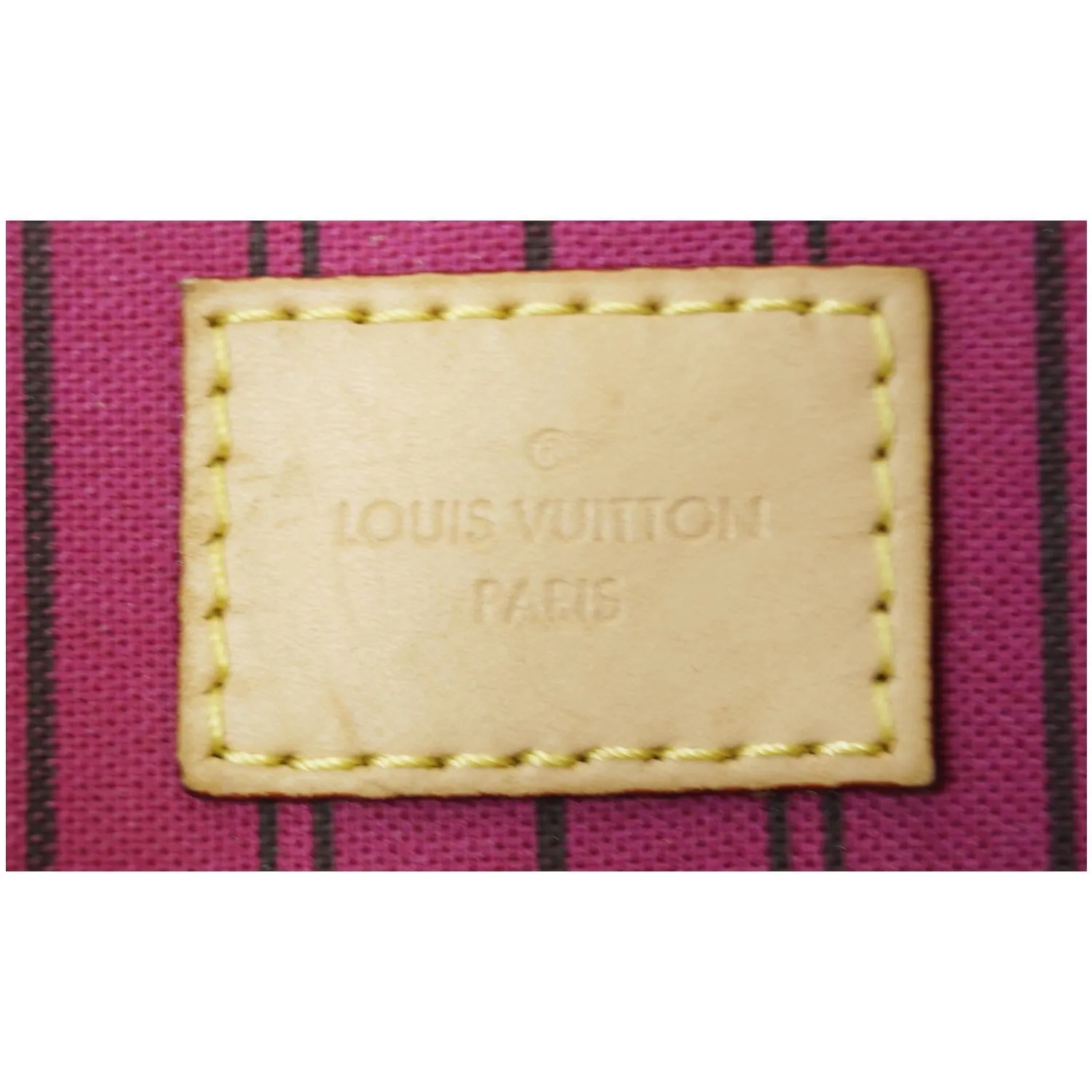 LOUIS VUITTON Pochette Wristlet Pouch Monogram Canvas Neverfull MM