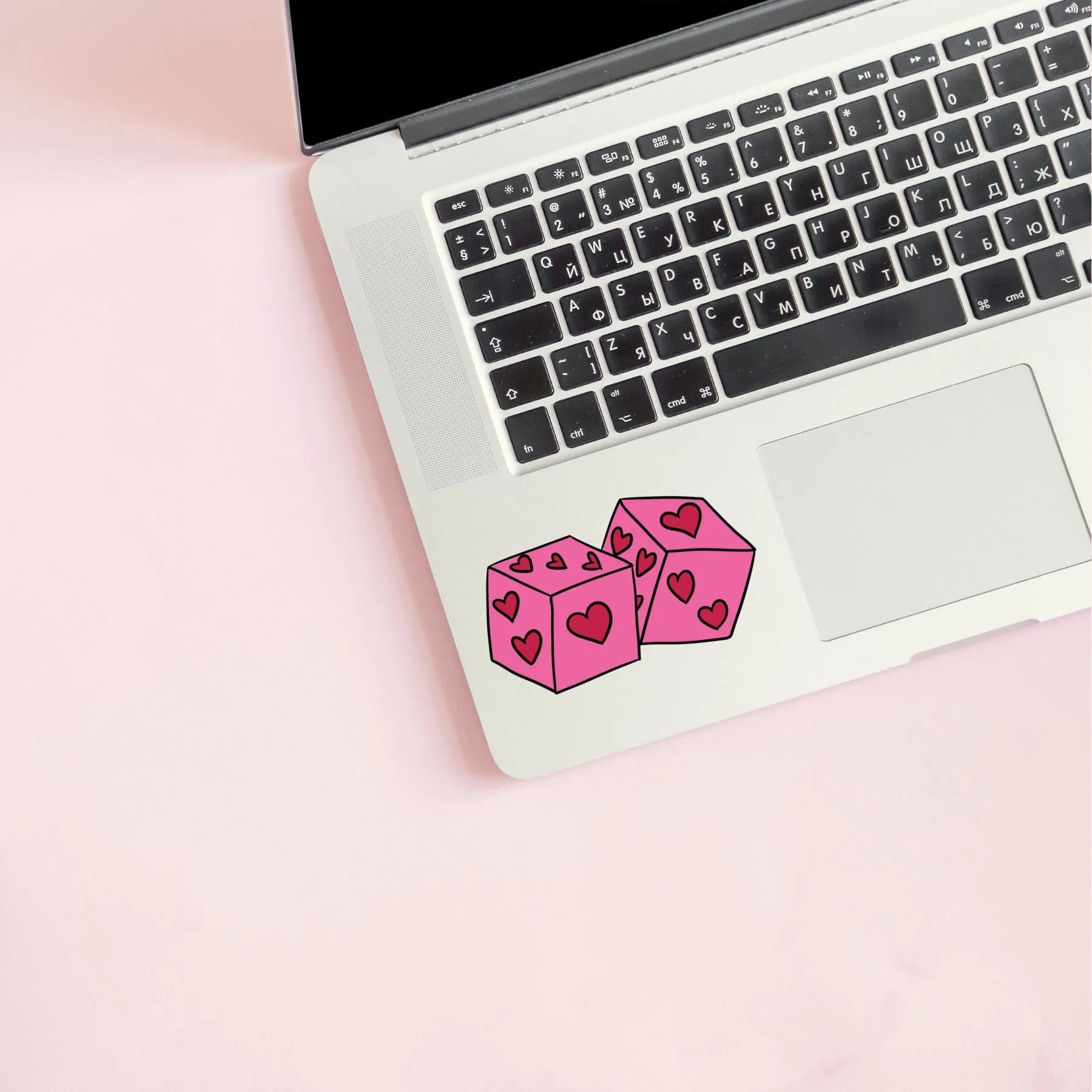 Love Dice Vinyl Decal Sticker