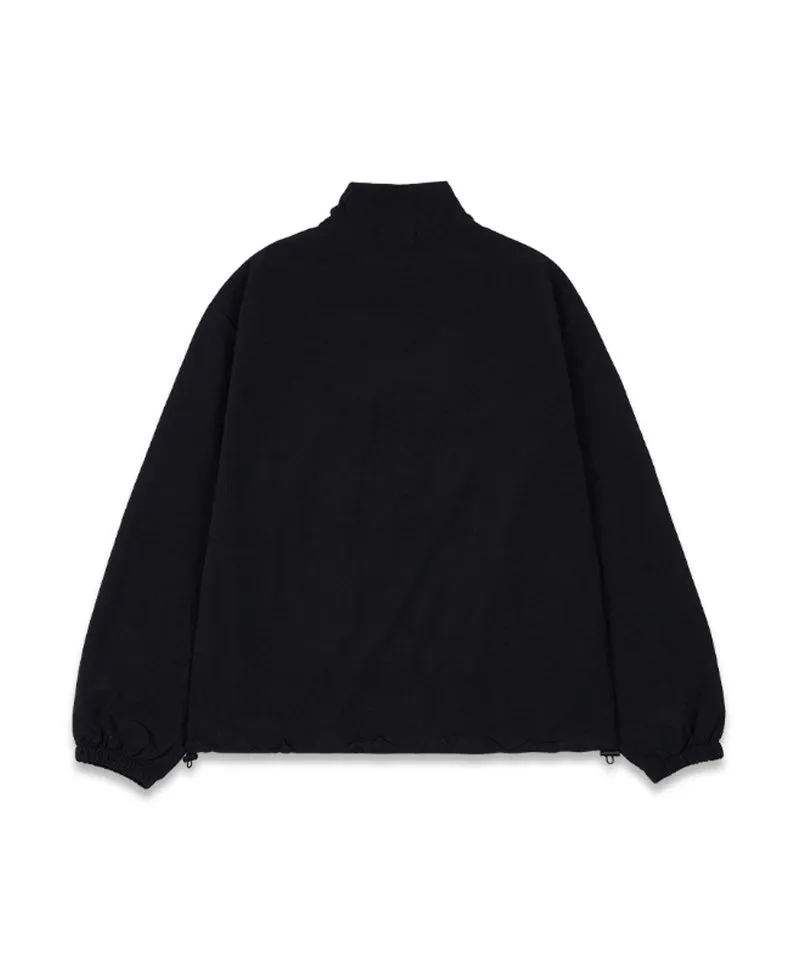 MACKY Golf: Patch Sling Zip-Up Anorak - Black
