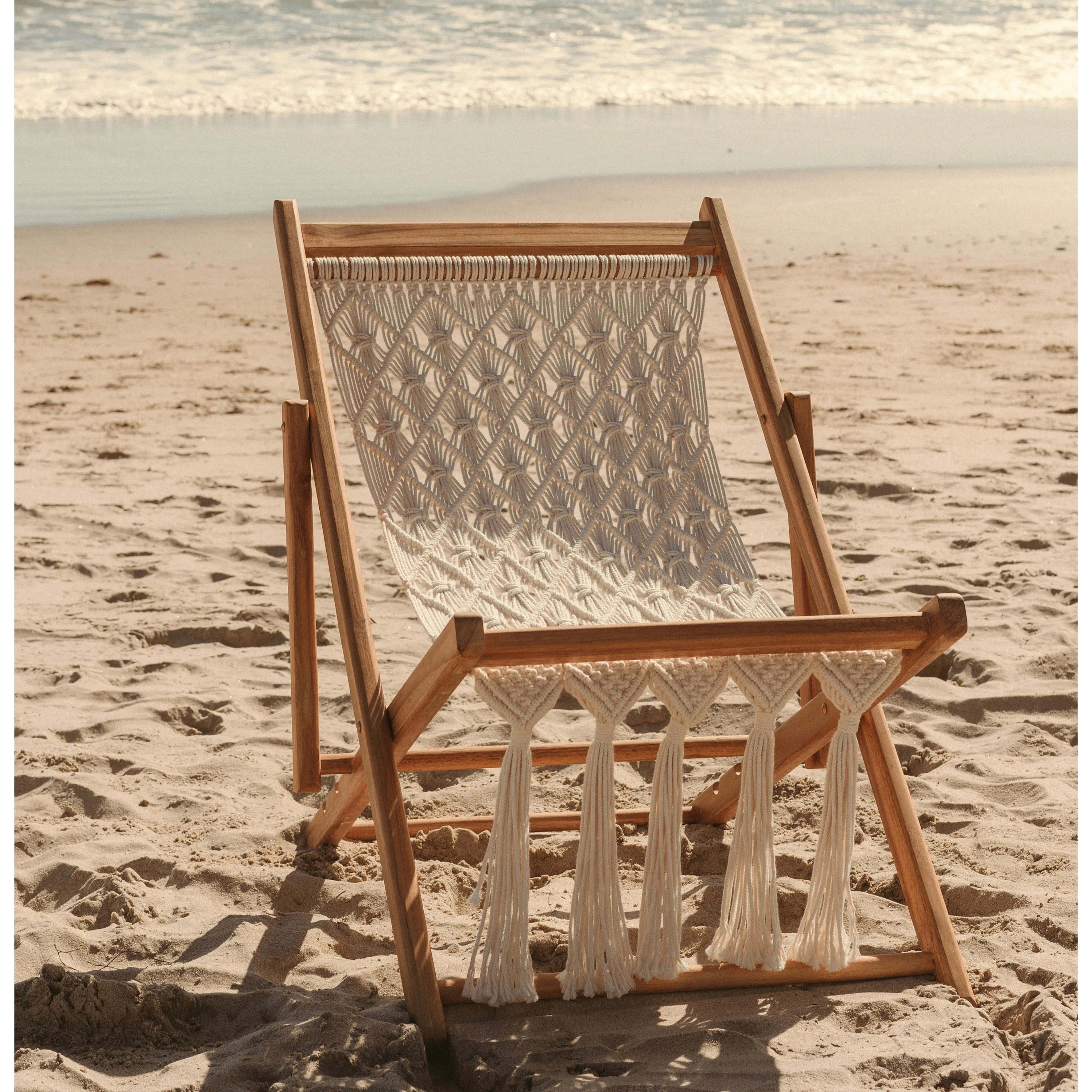 Macrame Sling Chair
