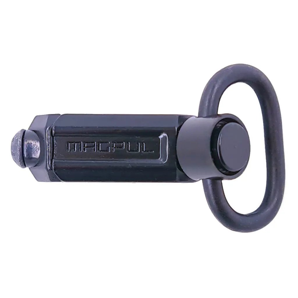 Magpul Replika Slim Sling Rail für 20mm Schiene inkl. QD Swievel - Schwarz