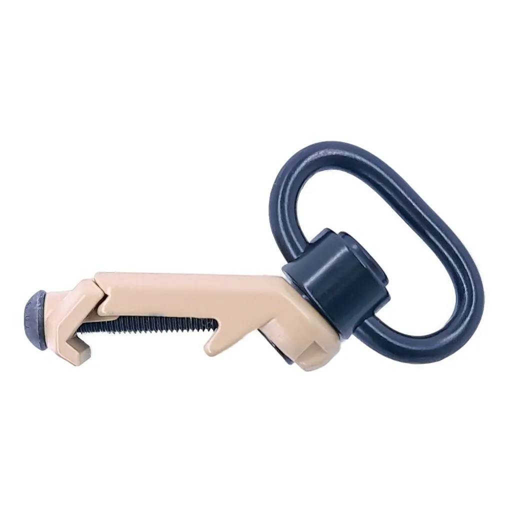 Magpul Replika Slim Sling Rail für 20mm Schiene inkl. QD Swievel - TAN