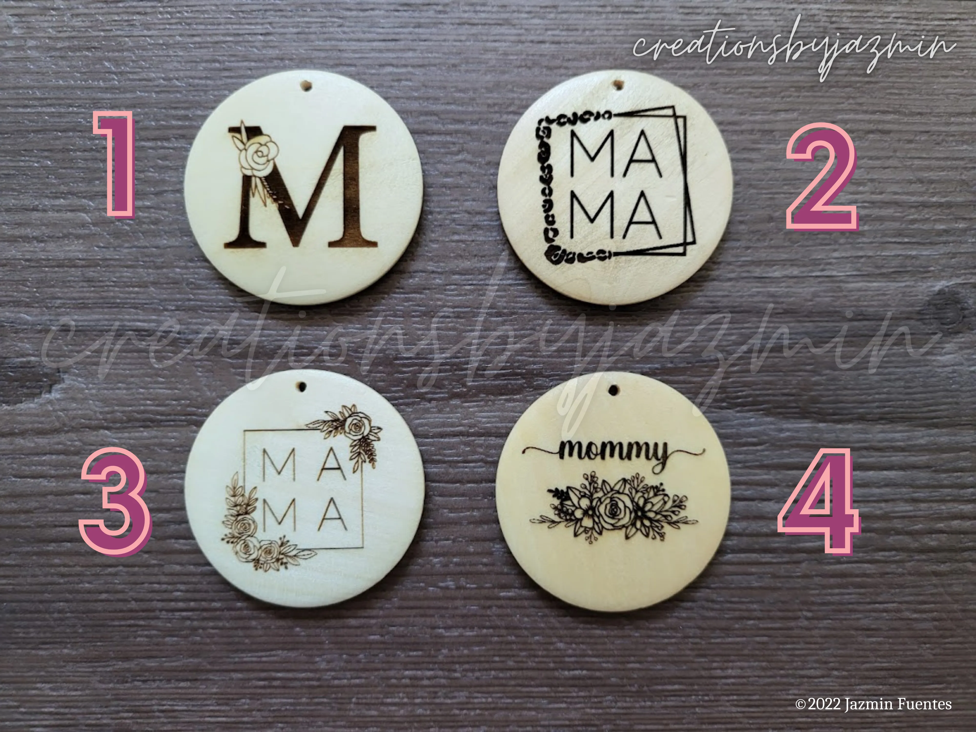 Mama Keychain Wristlet, Leopard Keychain For Mom, Initials Keychains, Mother's Day Gift