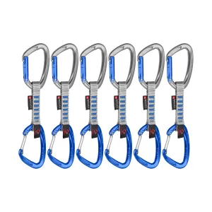 Mammut Crag Keylock Wire 10cm Indicator 6-Pack Set