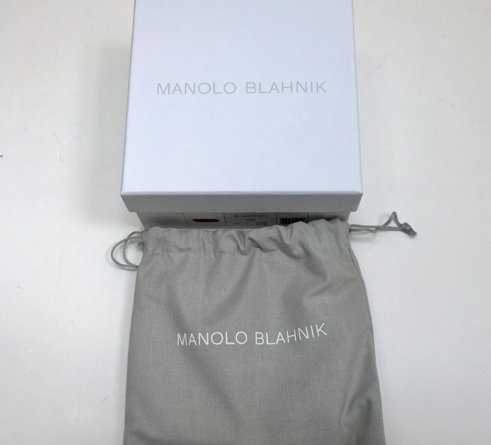 Manolo Blahnik Hangisi Mini Fuchsia Satin Rhinestone Buckle Belt 20mm Dark Pink