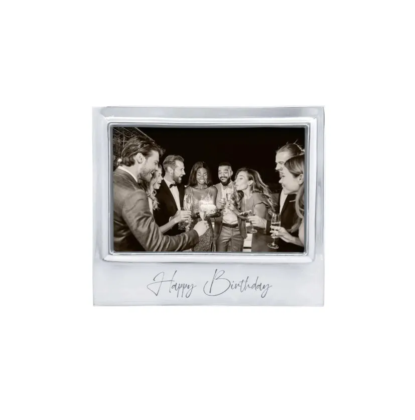 Mariposa Happy Birthday Signature 4x6 Frame