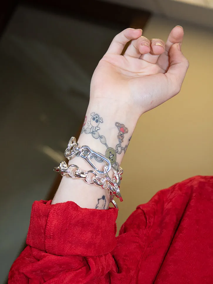Martine Ali Twin Link Hardware Bracelet