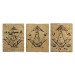Masonic Light Collection | Set of 3