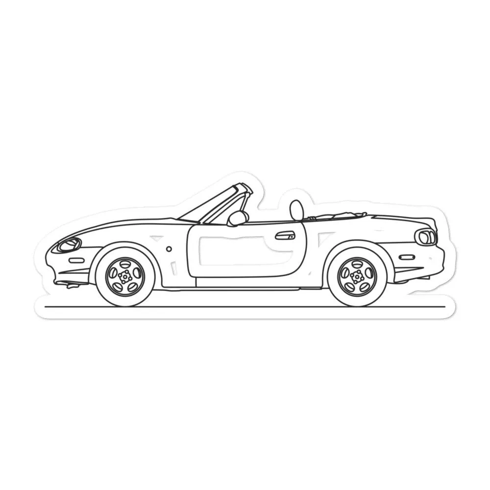 Mazda MX-5 Miata NB Outline Sticker
