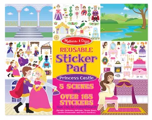 Melissa and Doug Princess Castle Reusable Sticker Pad