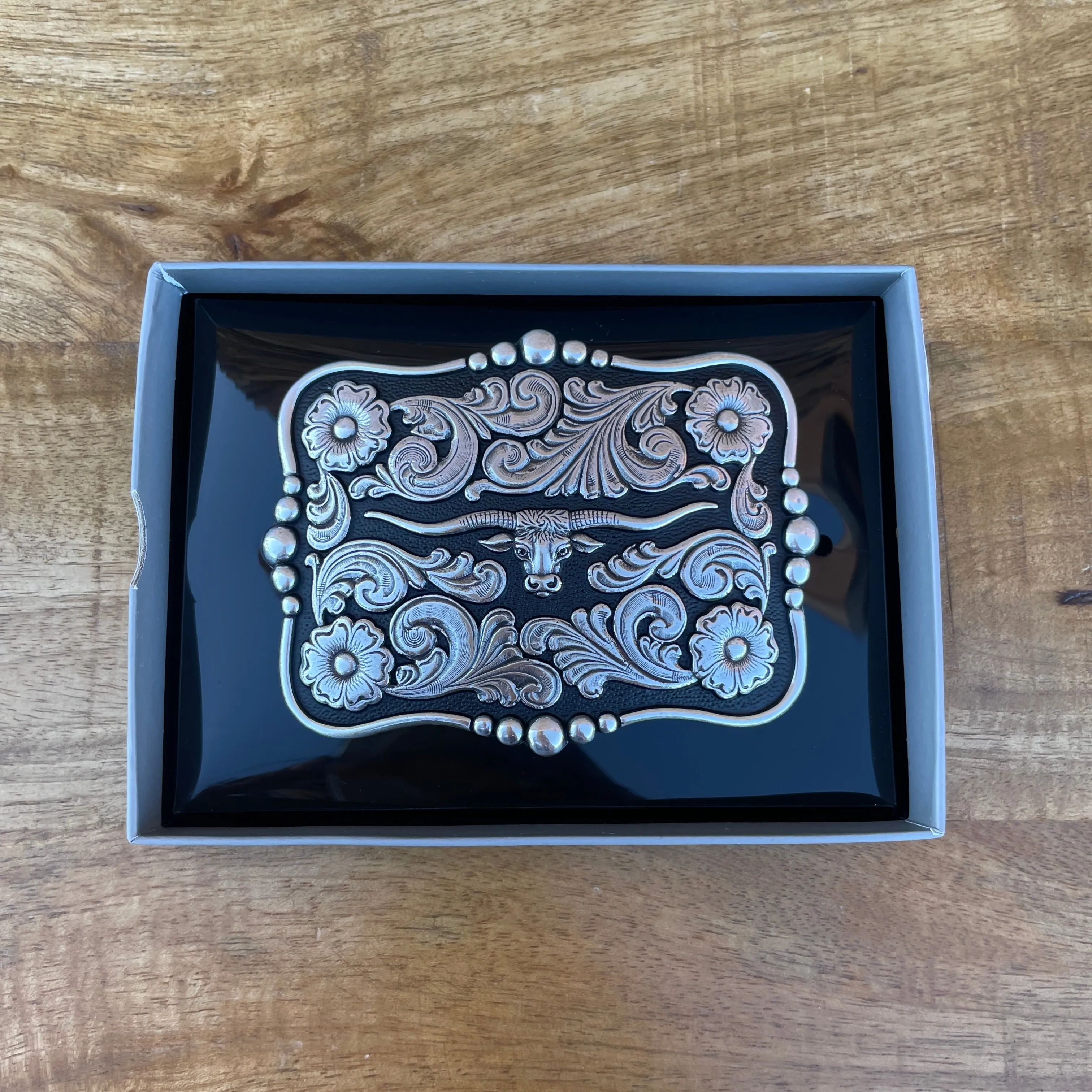 Men’s Silver Nocona Belt Buckle