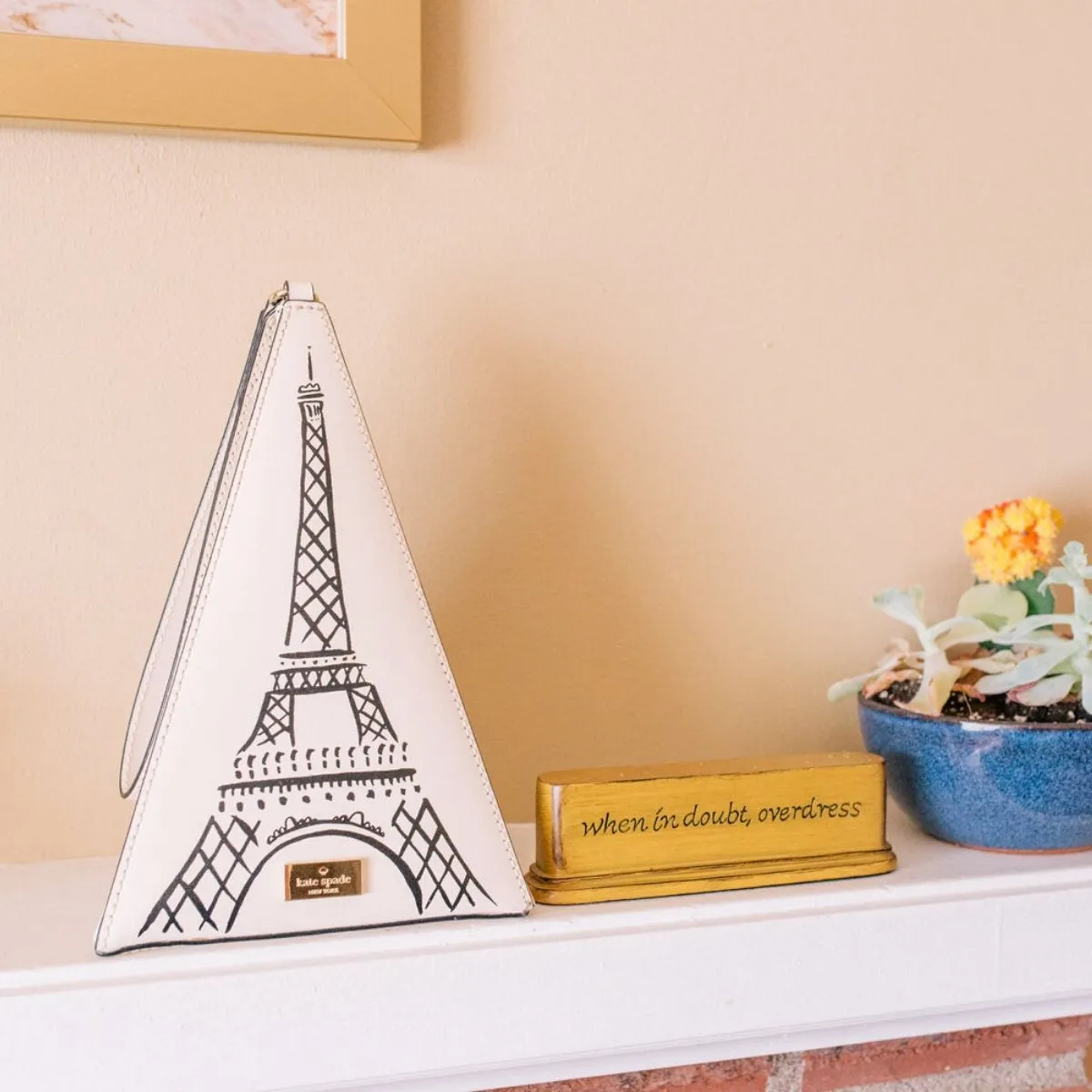 Merrion Square Triangle Eiffel Tower Wristlet