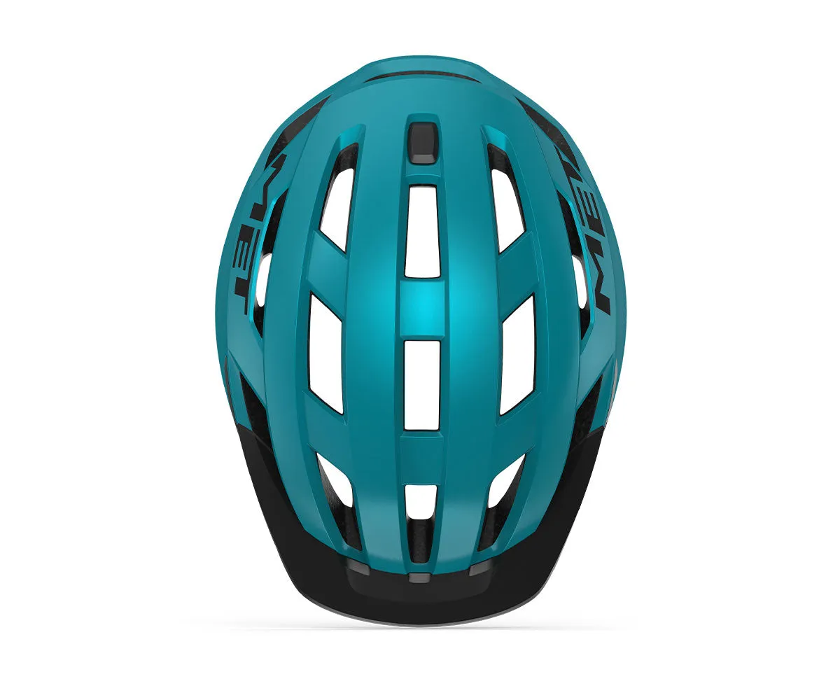 Met Allroad Bike Helmet - Teal Blue - Large