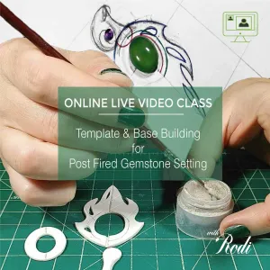 Metal Clay Template And Base Building - Live Online Class