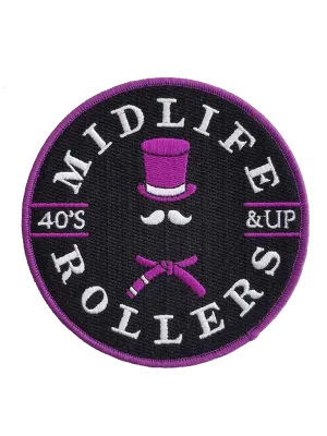 Midlife Rollers Purple Belt Patch