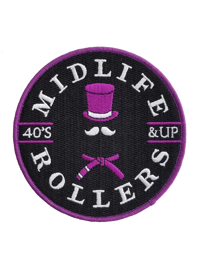 Midlife Rollers Purple Belt Patch