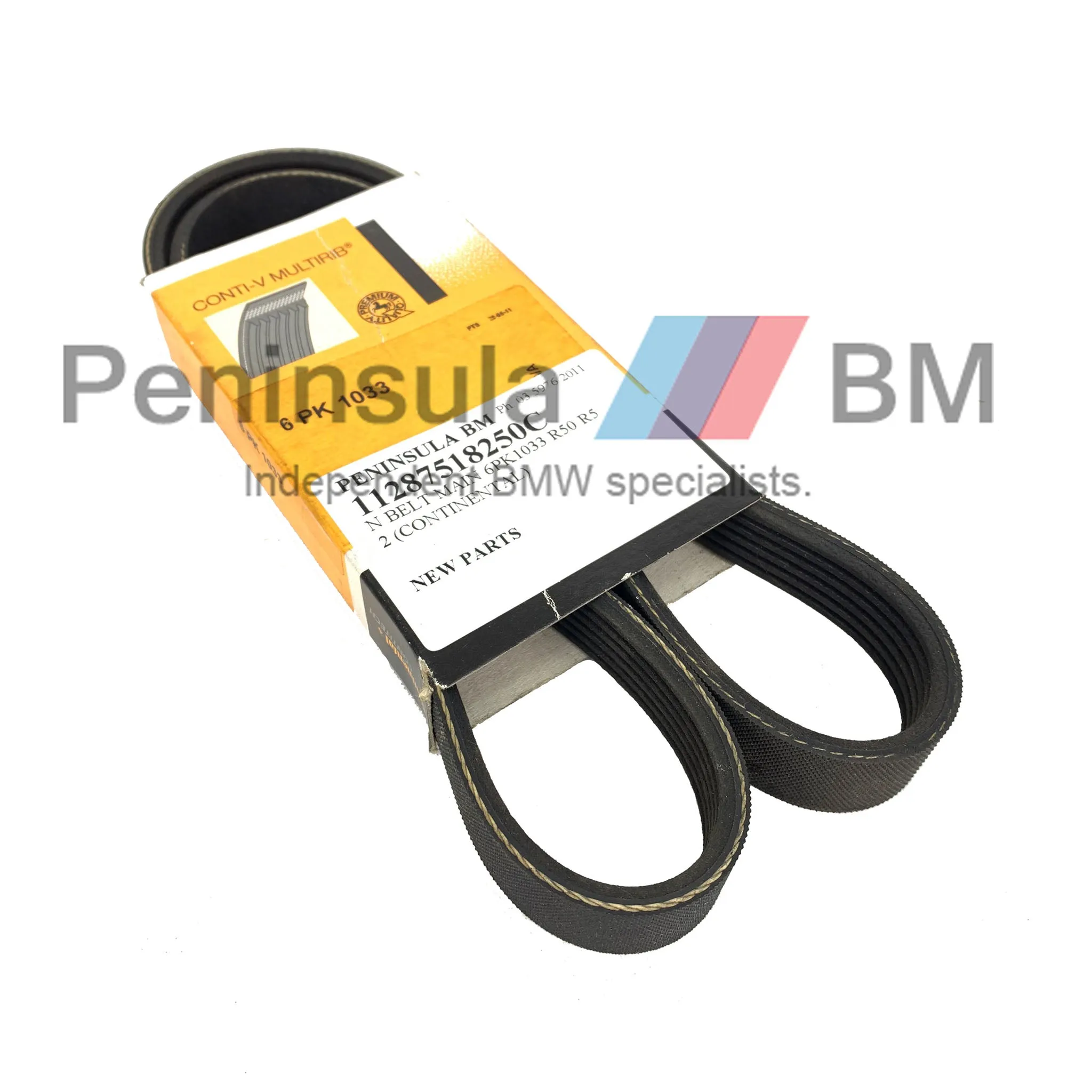 MINI Ribbed V-Belt 6PK1033 R50 R52 11287518250