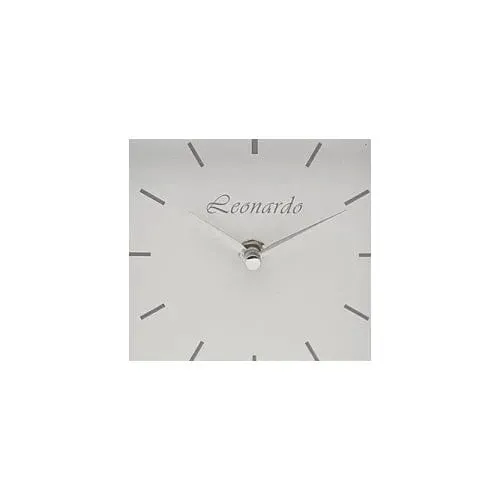 Mirror White Crystal Wall Clock 30Cm