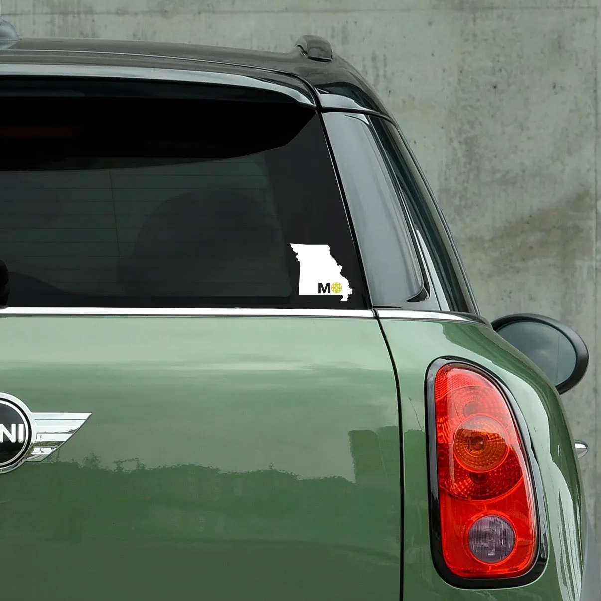 Missouri Pickleball Decal #3- Bumper Sticker