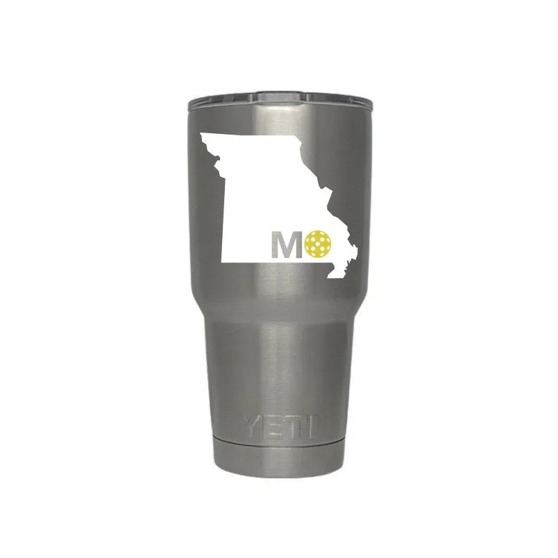 Missouri Pickleball Decal #3- Bumper Sticker