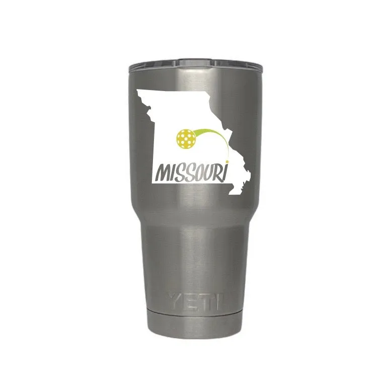 Missouri Pickleball Decal #4- Bumper Sticker