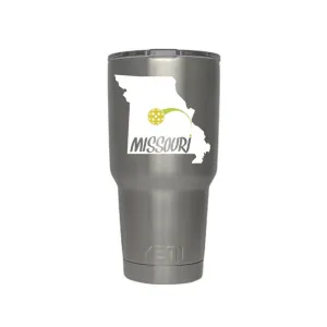 Missouri Pickleball Decal #4- Bumper Sticker