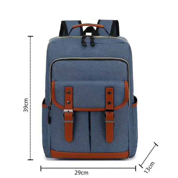 Mochila Escolar com Alças Ajustáveis e Design Moderno