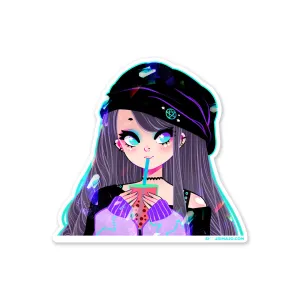 Modern Witch Sparkly Sticker
