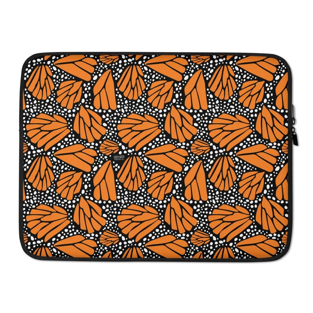 Monarch butterfly pattern Laptop / ipad Sleeve
