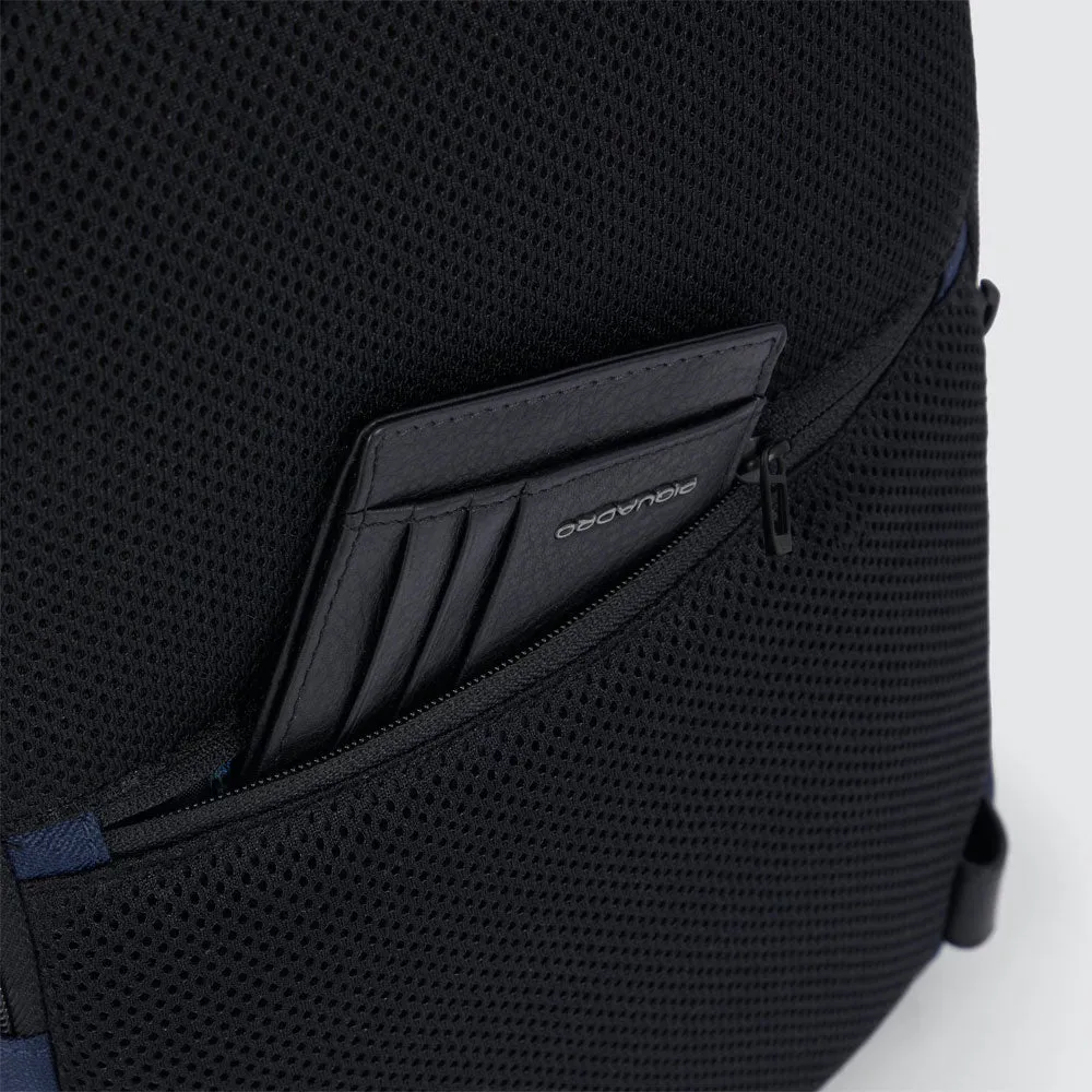 Monospalla Sling in Pelle Porta Ipad®Mini Wollem Nero